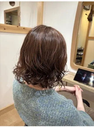 パーマ 畝原 陽真里のヘアスタイル