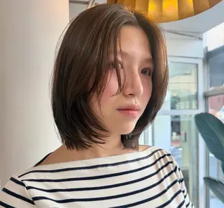 カラー かがやしづ ⭐️ベージュのヘアスタイル