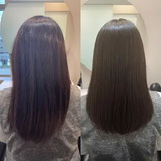 セミロング 齋藤 真子のヘアスタイル