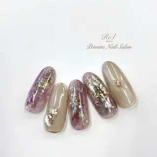 ネイル モチの良さ◉ フィルインネイル♡のネイルデザイン
