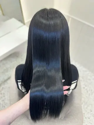 ロング カラー 🎀ちゃんりお🎀 /ブリーチなしカラーのヘアスタイル