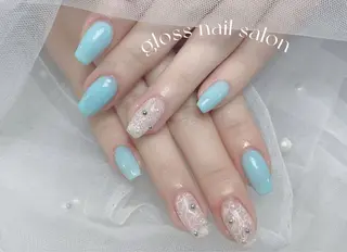 ネイル ゆり🌷 gloss nailのネイルデザイン