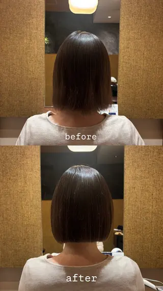 ショート affetto山田 彩智のヘアスタイル