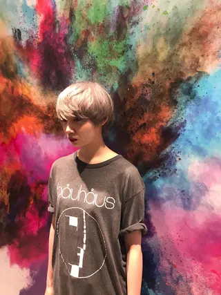 ショート 下條 真のヘアスタイル