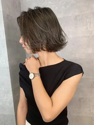 ショート カラー パーマ ヘアアレンジ メンズ キッズ ネイル マツエク・マツパ レイヤー/顔周り 韓国ヘア森田和貴のヘアスタイル