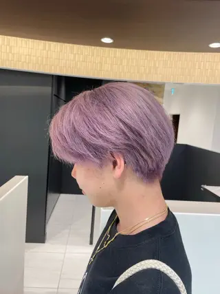 カラー メンズ メンズ特化ニュアンス パーマ RYOのヘアスタイル