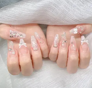 ネイル Lee Nails チップ長さだし専門店のネイルデザイン