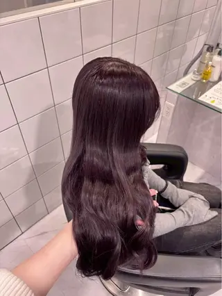 ロング 岩元 心優のヘアスタイル