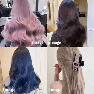 ロング カラー 原田 華帆🦋🩶のヘアスタイル