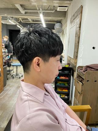 メンズ 阿部 智子のヘアスタイル