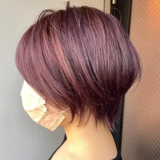ショート カラー ヘアアレンジ 銀座/ショート/ メンズ/HINOKIのヘアスタイル
