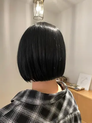 ショート カラー 透け感color/ SUのヘアスタイル