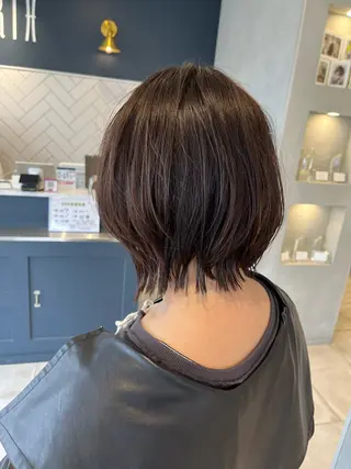 ショート 山口 優美のヘアスタイル