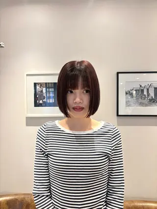 ショート 赤み消しカラー🫧/ KOUのヘアスタイル