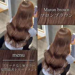 ロング カラー ブリーチなしの達人 🌈KAITOのヘアスタイル