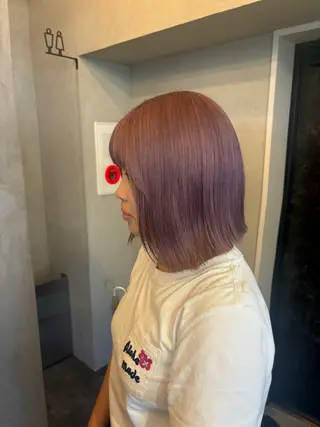 カラー ShioRi/博多/ 暖色/色味カラーのヘアスタイル