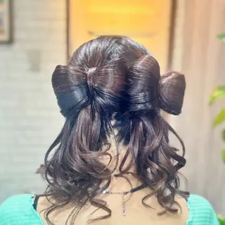 ロング ヘアアレンジ 垢抜けメイク✖️盛れ るヘア/SAORIのその他イメージ