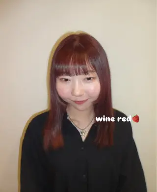 カラー 島崎 夏希のヘアスタイル