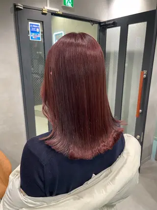 カラー Azu🩰/ 透明感 カラー🎀/アレンジのヘアスタイル
