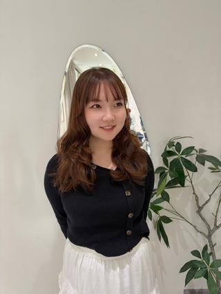カラー みゆう/ハイトーン/ 透明感カラーのヘアスタイル
