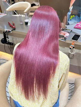 ロング 阿部野 明優梨のヘアスタイル
