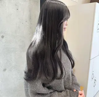 ロング カラー 透明感艶カラー/美髪 ayaka🦢❤︎のヘアスタイル