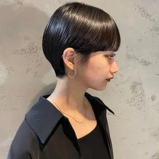 ショート 梅田茶屋町🫧毛流れ メンズヘア Senのヘアスタイル