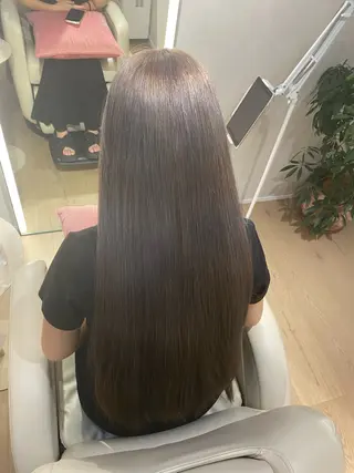 ロング 髪質改善ストレート ✂️前田龍之介のヘアスタイル