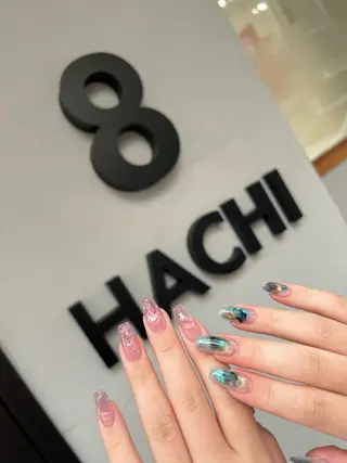 ネイル 亀戸8 HACHI スタッフのネイルデザイン