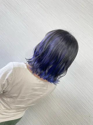 ミディアム カラー LaRmE Ayumi.のヘアスタイル