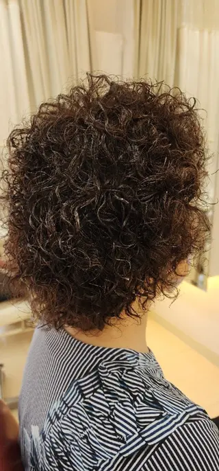 ミディアム パーマ hairmake Juinのヘアスタイル