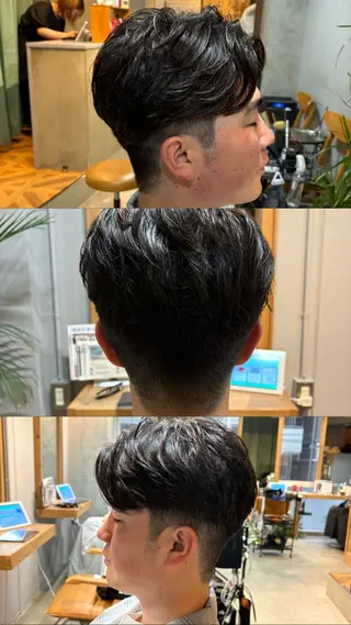 メンズ 恵比寿/髪質改善/ レイヤー/羽立蔵之助のヘアスタイル