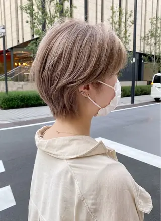 ショート ケアブリーチ🌟 ♢WATARU♢のヘアスタイル