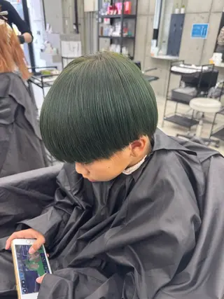 カラー Asami/名古屋/ ハイトーン/デザインのヘアスタイル