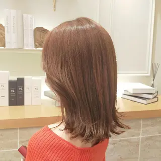 カラー ミディアム 🌺夏の褒められヘア 🌺 NAO のヘアスタイル