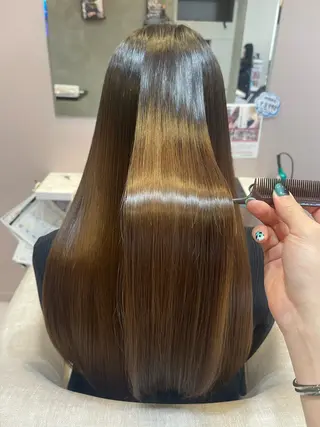 ロング 🌼縮毛矯正🌼 中野有騎🦕のヘアスタイル