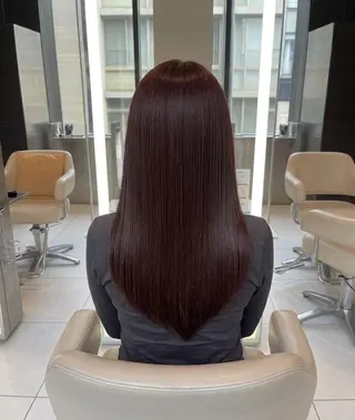 ロング 似合わせカット 銀座/アライ カズヤのヘアスタイル