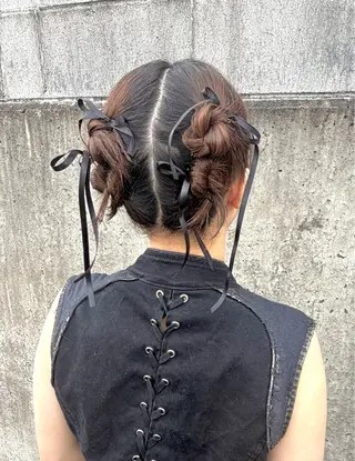 ヘアアレンジ Mila Makiのヘアスタイル