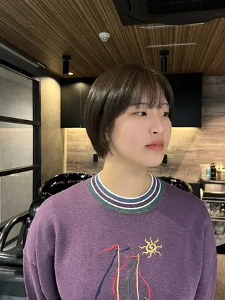 カラー 藤谷 果林のヘアスタイル