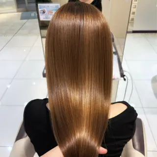 ロング まるやま ひなこ/美髪矯正のヘアスタイル