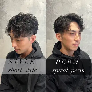 ショート バレイヤージュ職人 🔥代表YU-SHIのヘアスタイル