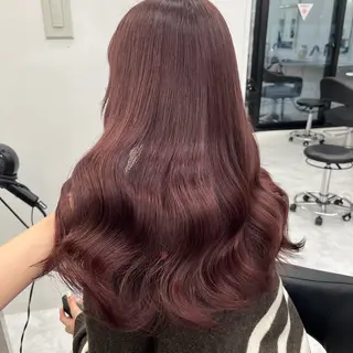 ロング 🍒韓国y2k暖色 NO.1🍒REAのヘアスタイル