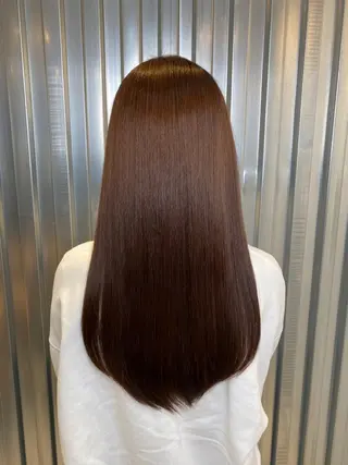 ロング カラー ヘアアレンジ Zina 渋谷のヘアスタイル