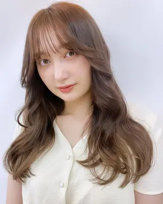 ロング カラー 🍒rena/池袋 /レイヤーカット🍒のヘアスタイル