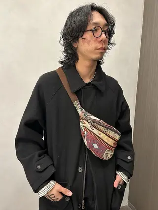 ショート カラー メンズ The Ect 江坂Kurumiのヘアスタイル
