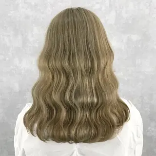 セミロング カラー K-POP好き美容師 🇰🇷Kai.Yのヘアスタイル