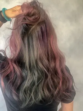 ロング カラー welring hair salonのヘアスタイル