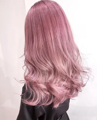 ロング カラー 🎆浴衣着付け👘 ✨ヘアセット🐹のヘアスタイル