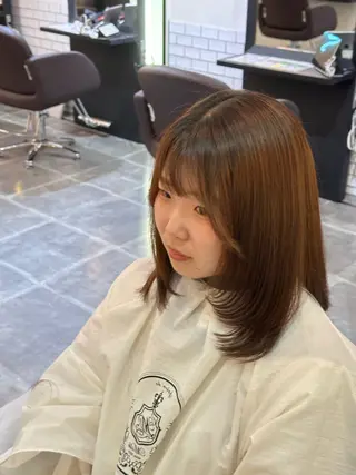 ロング 似合わせひなた🐥 elima調布のヘアスタイル