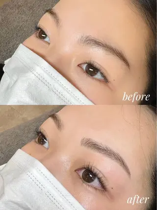 アイブロウ モデル募集 練習生のネイルデザイン